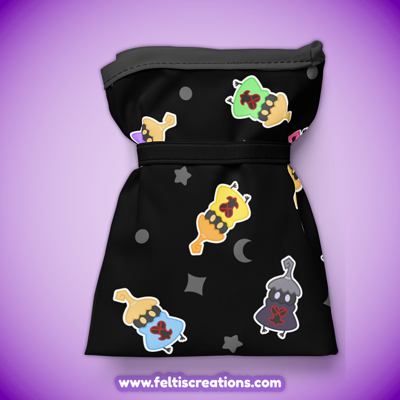 Colorful Heartless Shopping Bag
