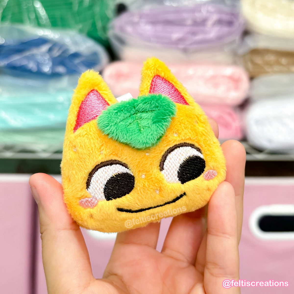 Patreon Vault - Tangy Plush Keychain - June 2024