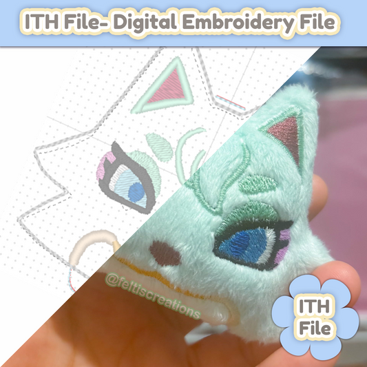Whitney ITH -  EMBROIDERY FILE - 4x4