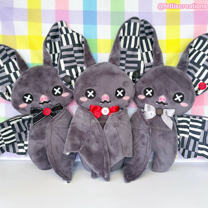 Button Pals Plushies- Ashy Lines