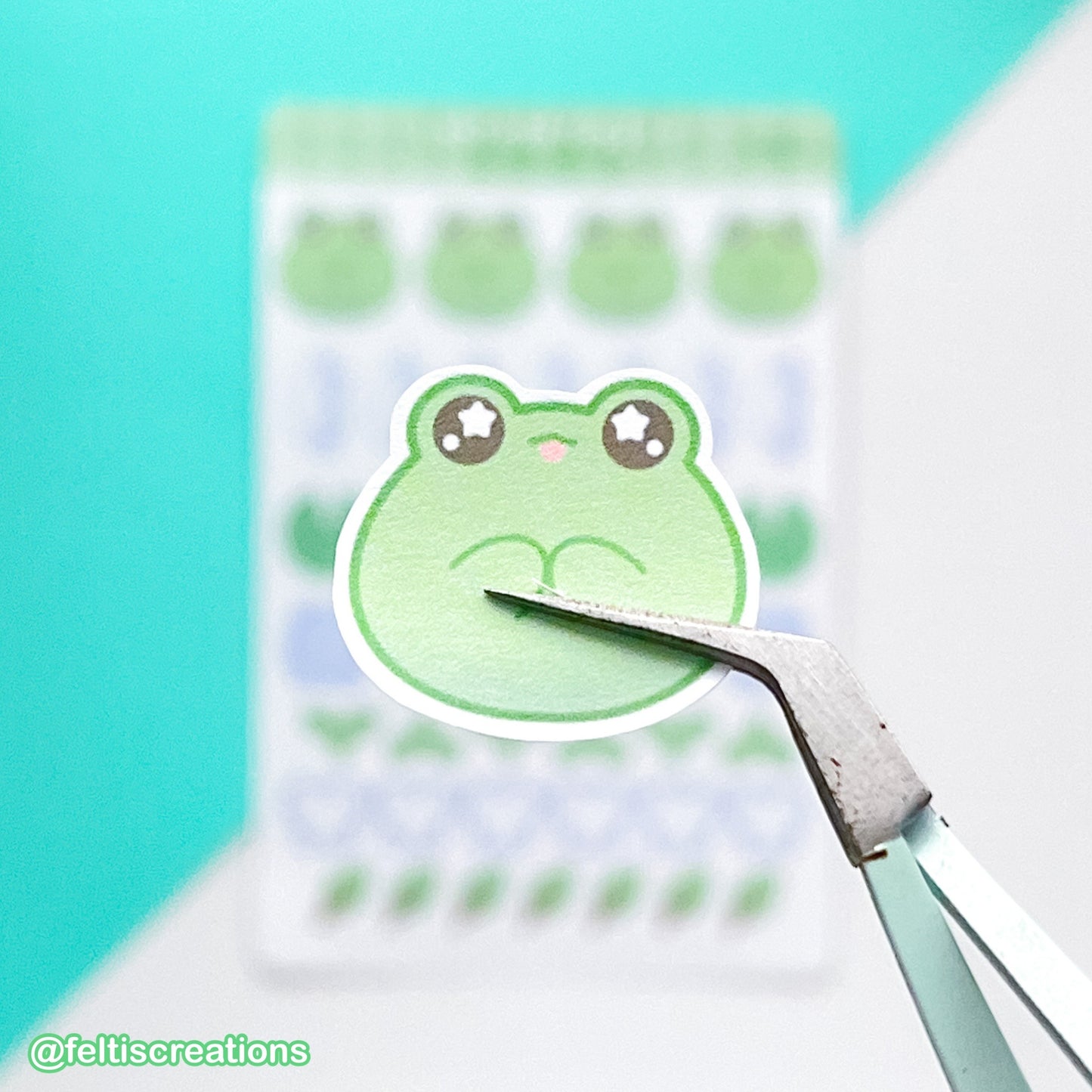 Leaf the Frog 2.0 Sticker Sheet