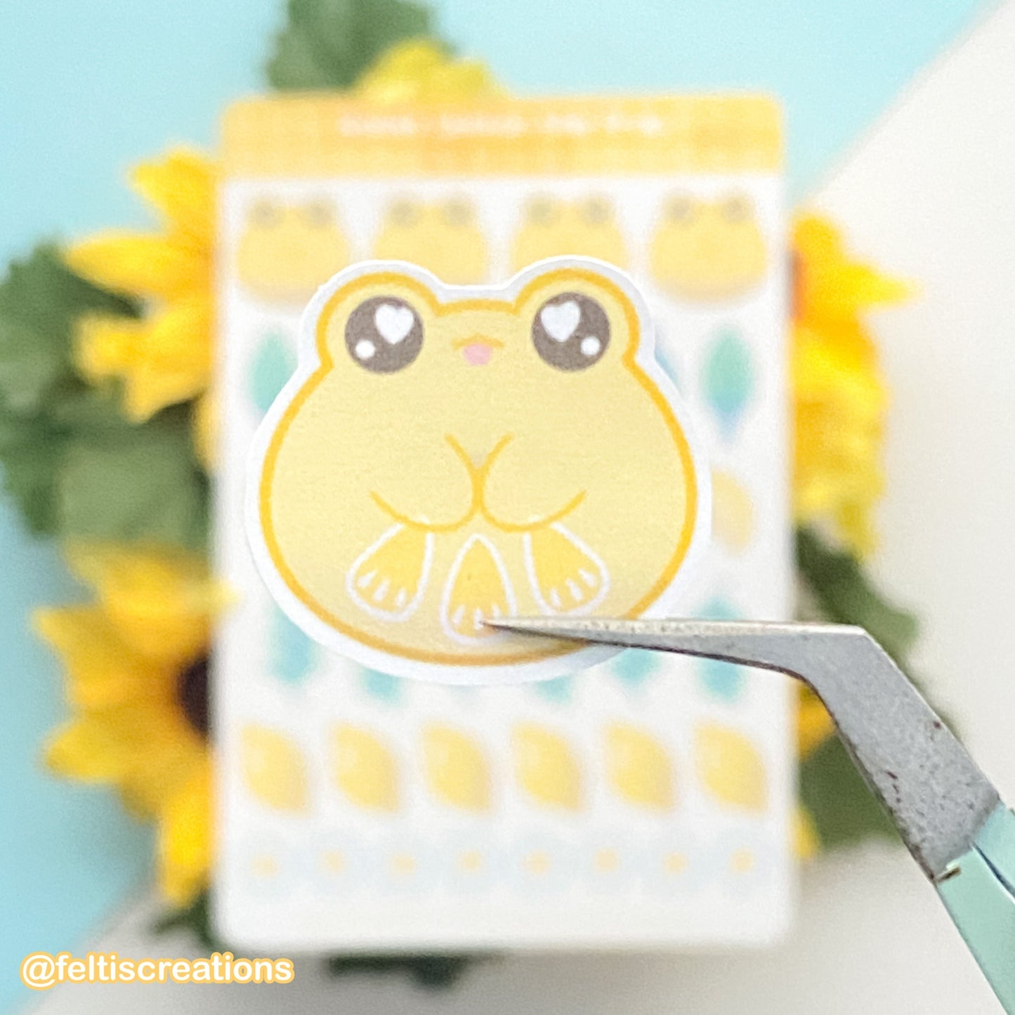 Honey Lemon the Frog Sticker Sheet